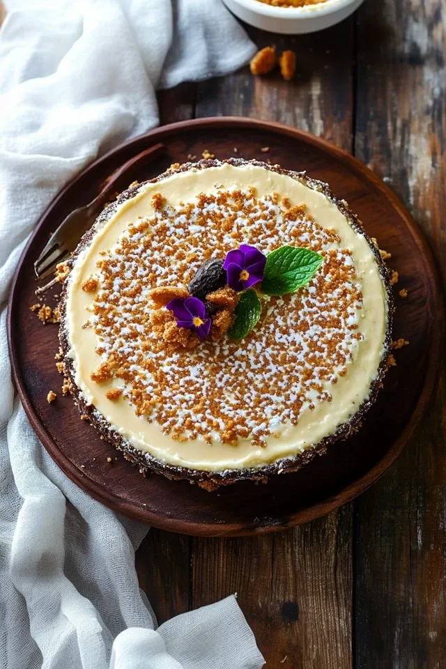 Caramel Coconut Samoa Cheesecake - tertiary view