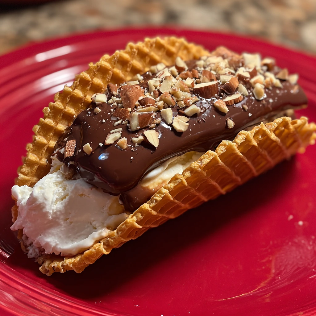 Delicious 20-Minute Copycat Choco Taco with Crunchy Waffle Cone Shells