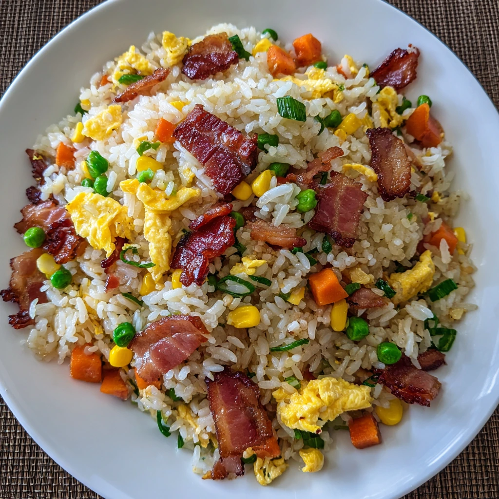 Delicious 30-Minute Breakfast Fried Rice with Veggies and Eggs