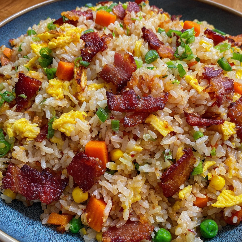 Delicious 30-Minute Breakfast Fried Rice with Veggies and Eggs