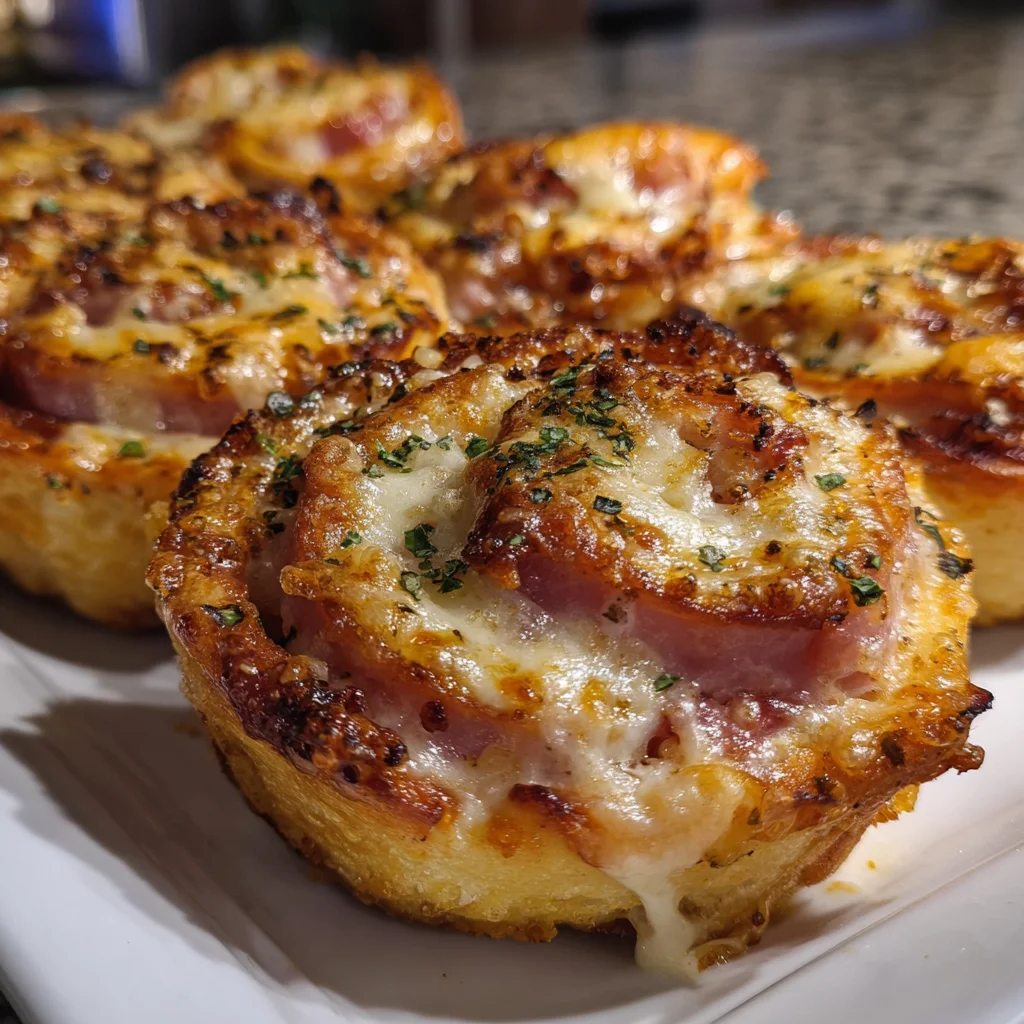 Easy Ham and Cheese Pinwheels with Cream Cheese and Fresh Herbs