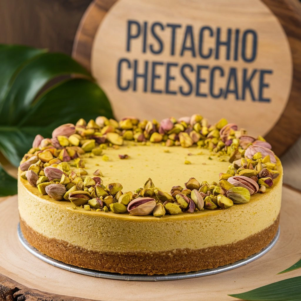 Pistachio Cheesecake