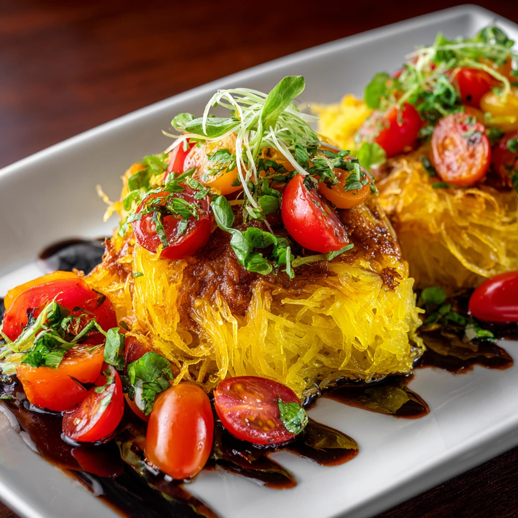 Delicious Air Fryer Spaghetti Squash with Garlic and Parmesan