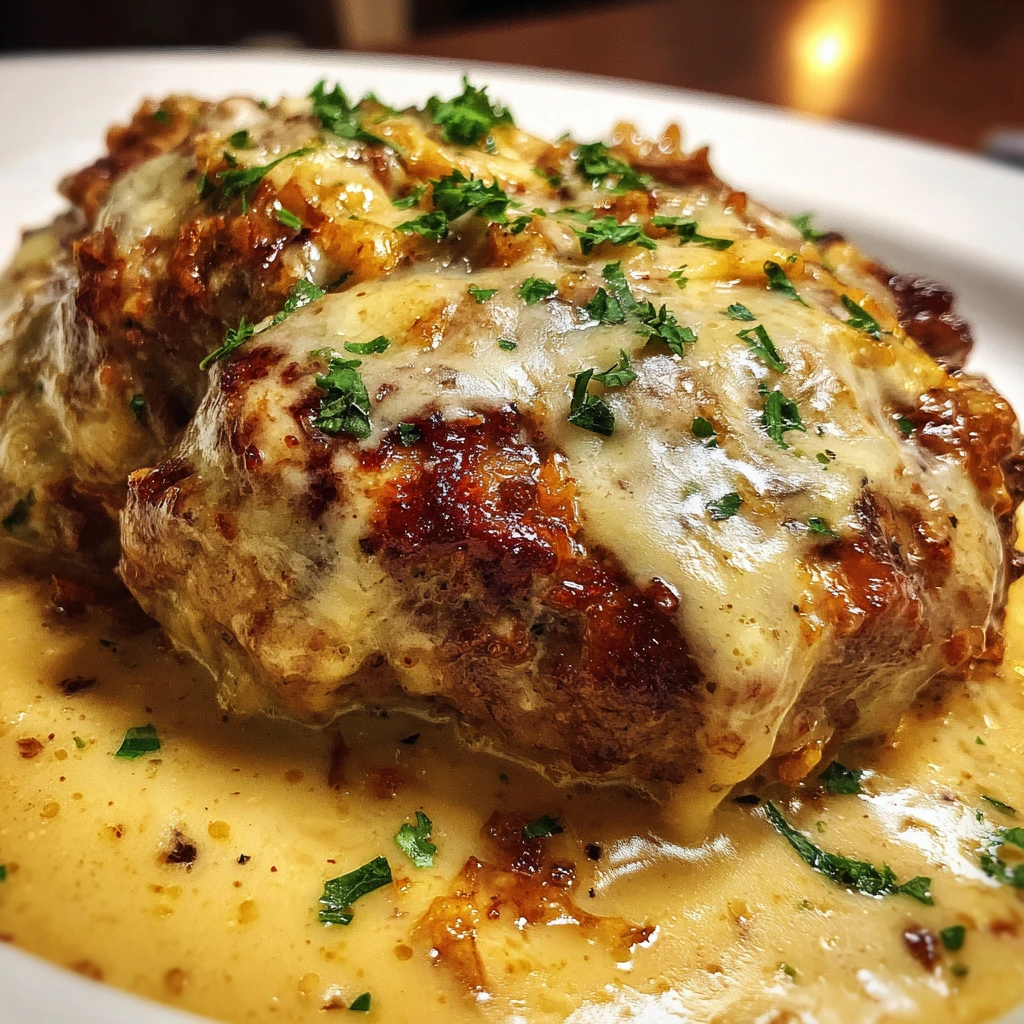 Savory Amish Hamburger Steak Bake with Rich Gravy and Tender Vegetables