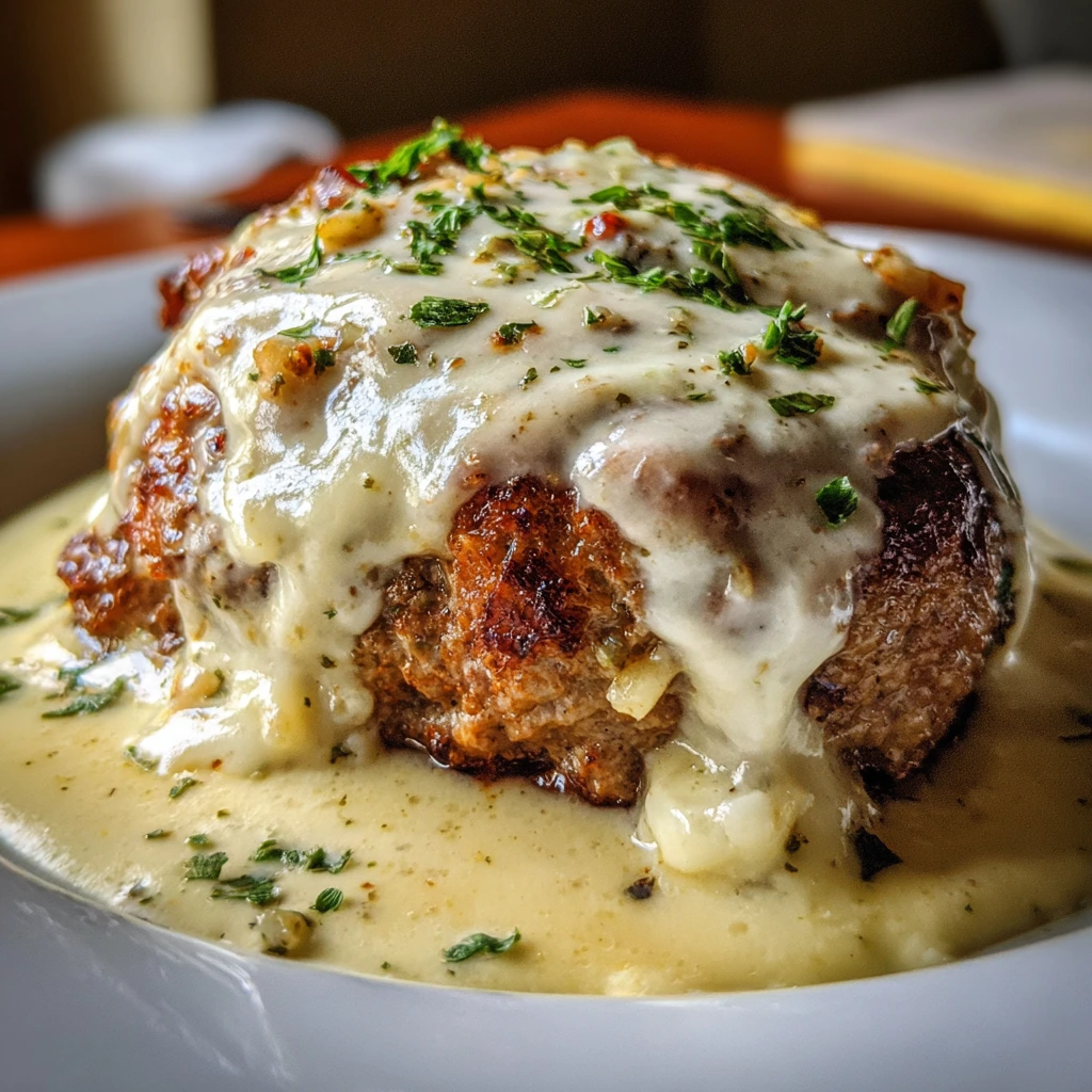 Savory Amish Hamburger Steak Bake with Rich Gravy and Tender Vegetables