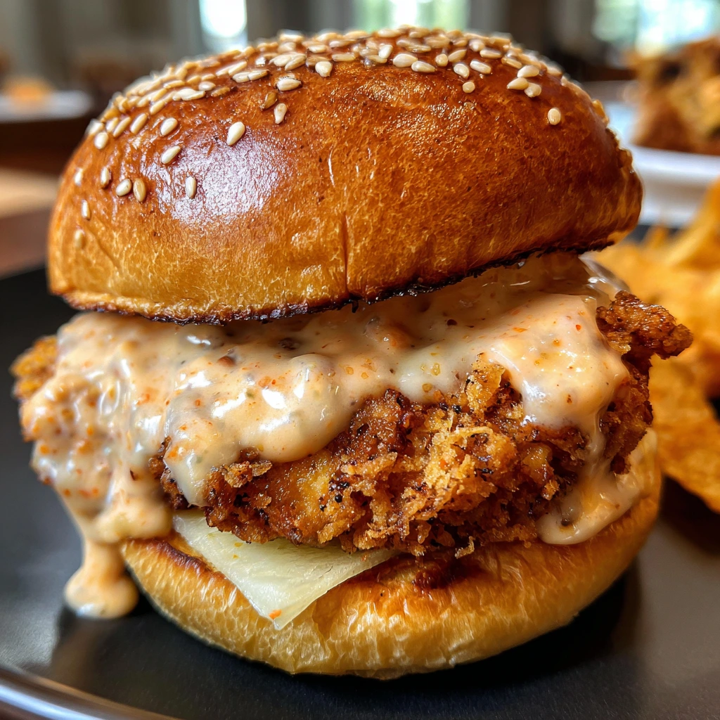 Savory Bang Bang Chicken Sliders with Spicy Sauce and Crunchy Slaw