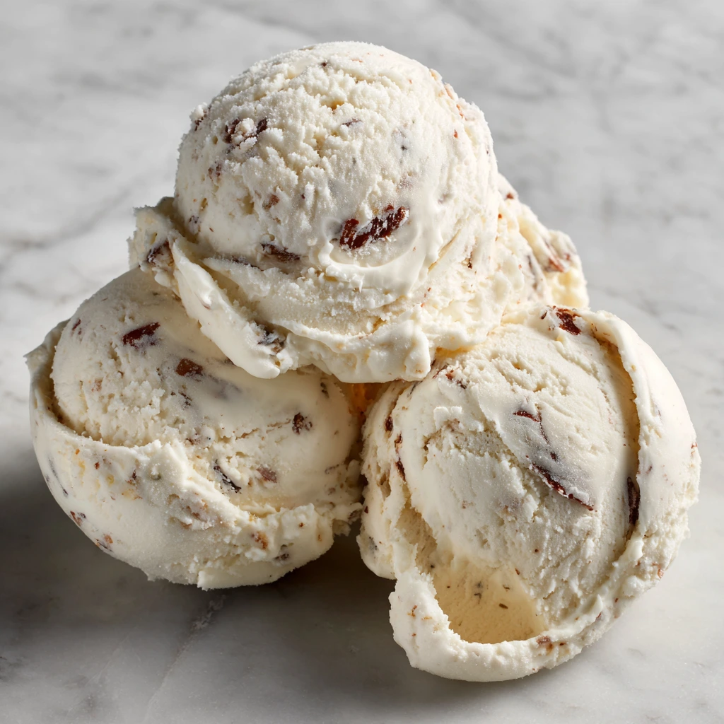 Delightfully Creamy Bassetts Ice Cream with Rich Vanilla and Decadent Chocolate Swirls