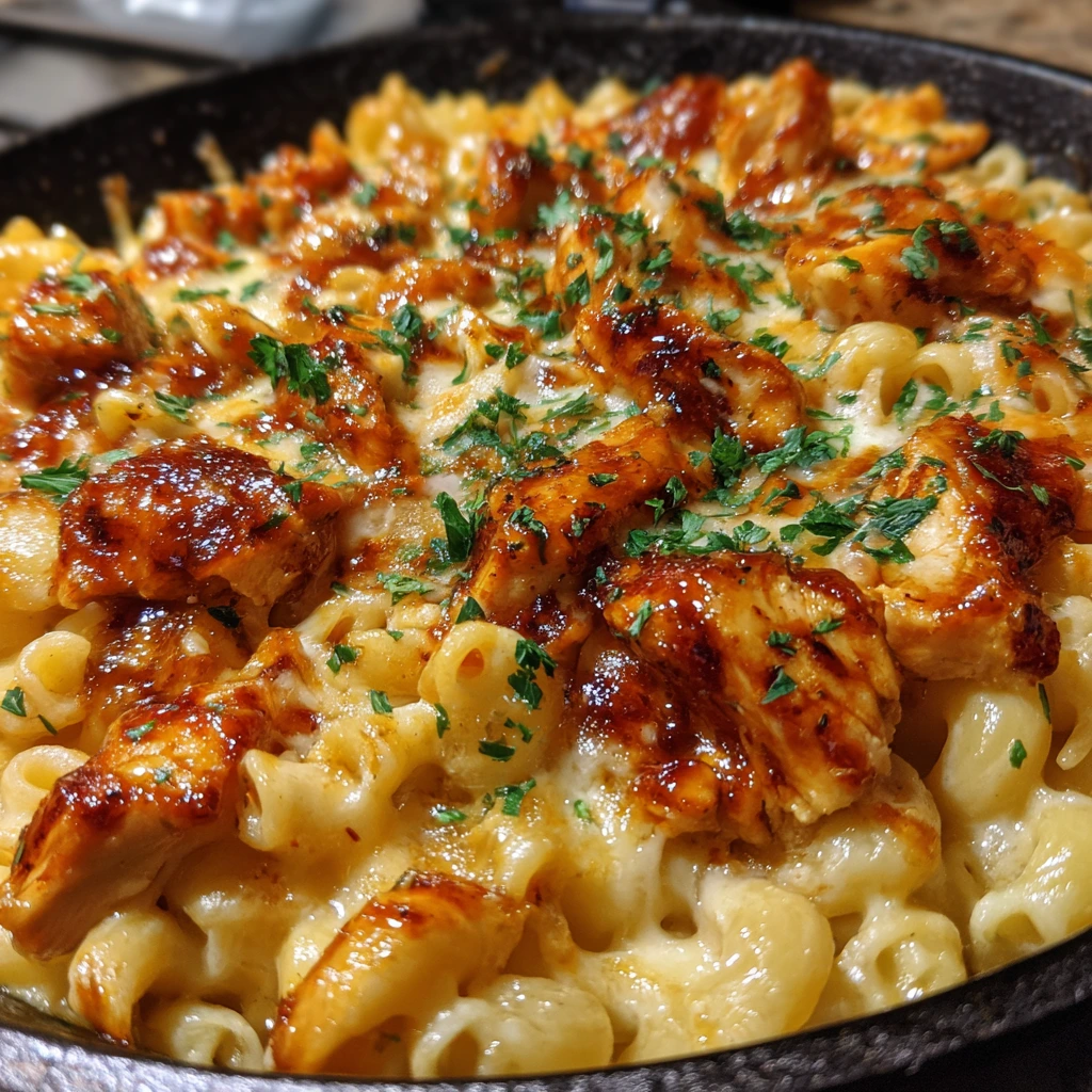 Ultimate BBQ Chicken Mac & Cheese – Creamy, Cheesy, and Flavor-Packed