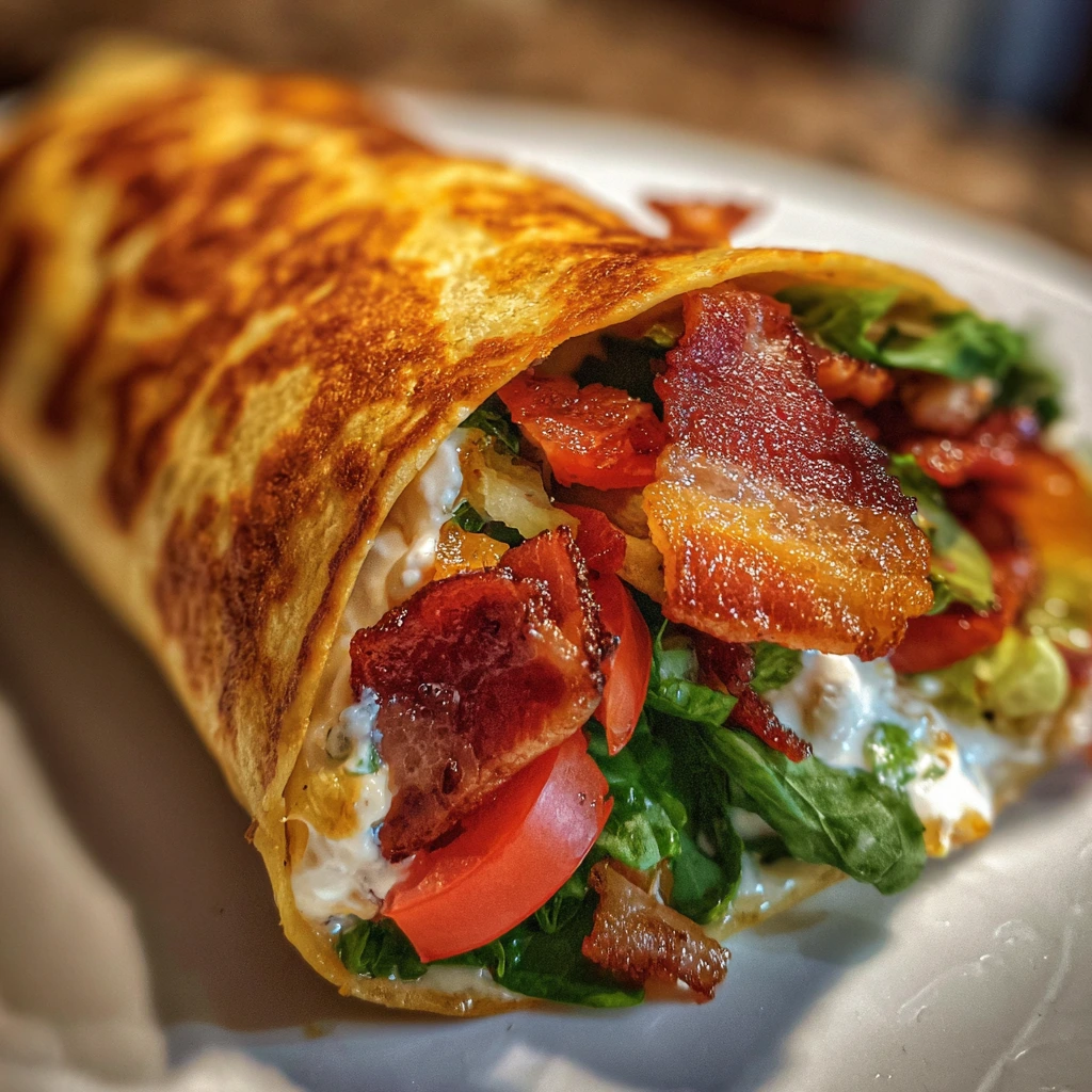 Irresistibly Fresh BLT Wraps with Creamy Secret Sauce for Every Occasion