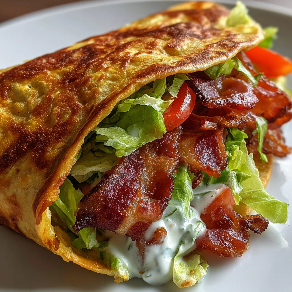 Irresistibly Fresh BLT Wraps with Creamy Secret Sauce for Every Occasion