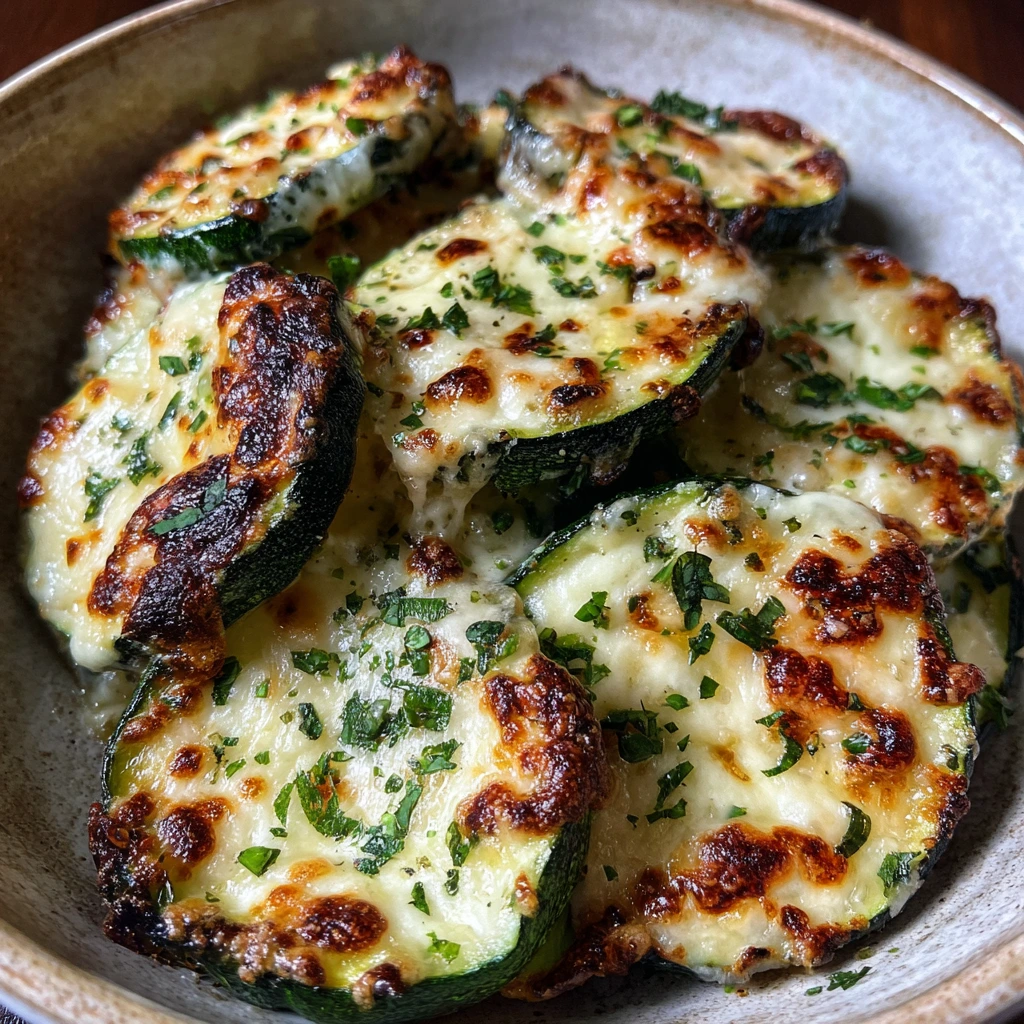 Irresistibly Creamy Cheesy Garlic Zucchini Steaks for Every Occasion