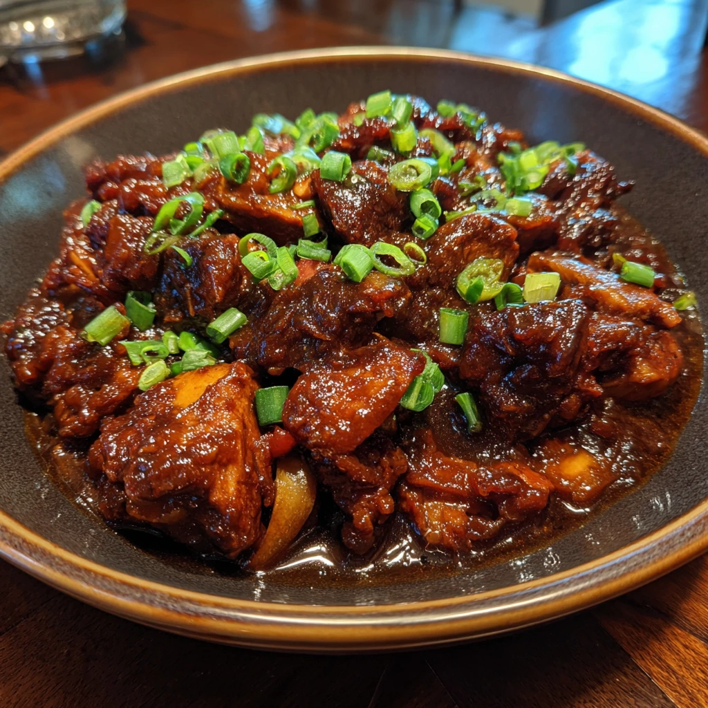 Savory and Sweet Best Crock Pot Bourbon Chicken with Tender Chicken Thighs