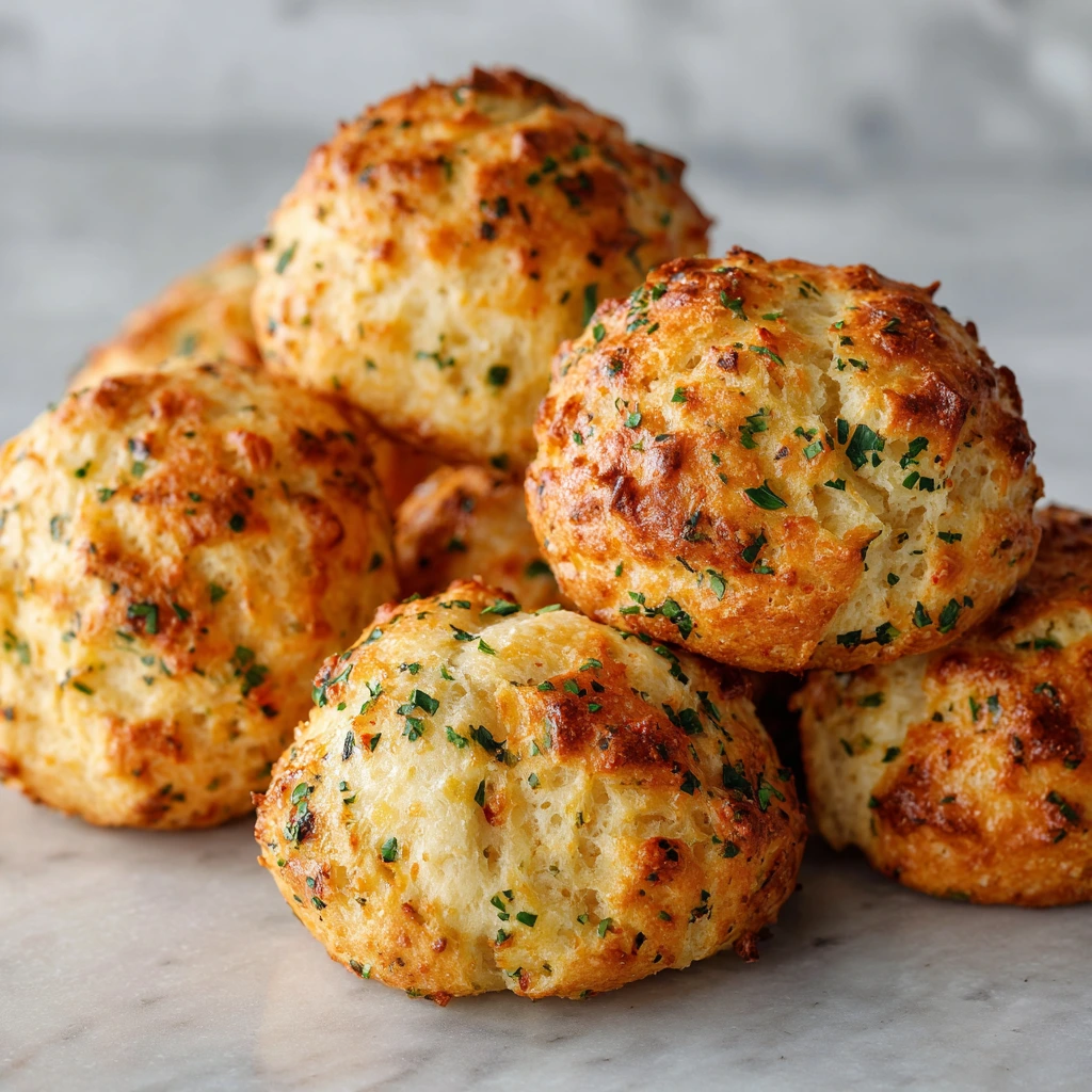 Savory and Cheesy Pillsbury Biscuit Garlic Butter Cheese Bombs