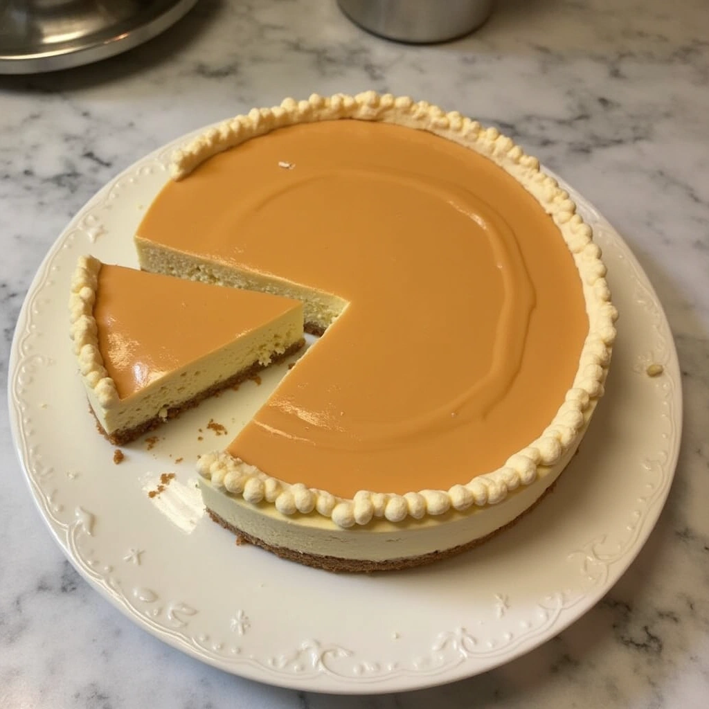 Biscoff Salted Caramel Cheesecake - tertiary view