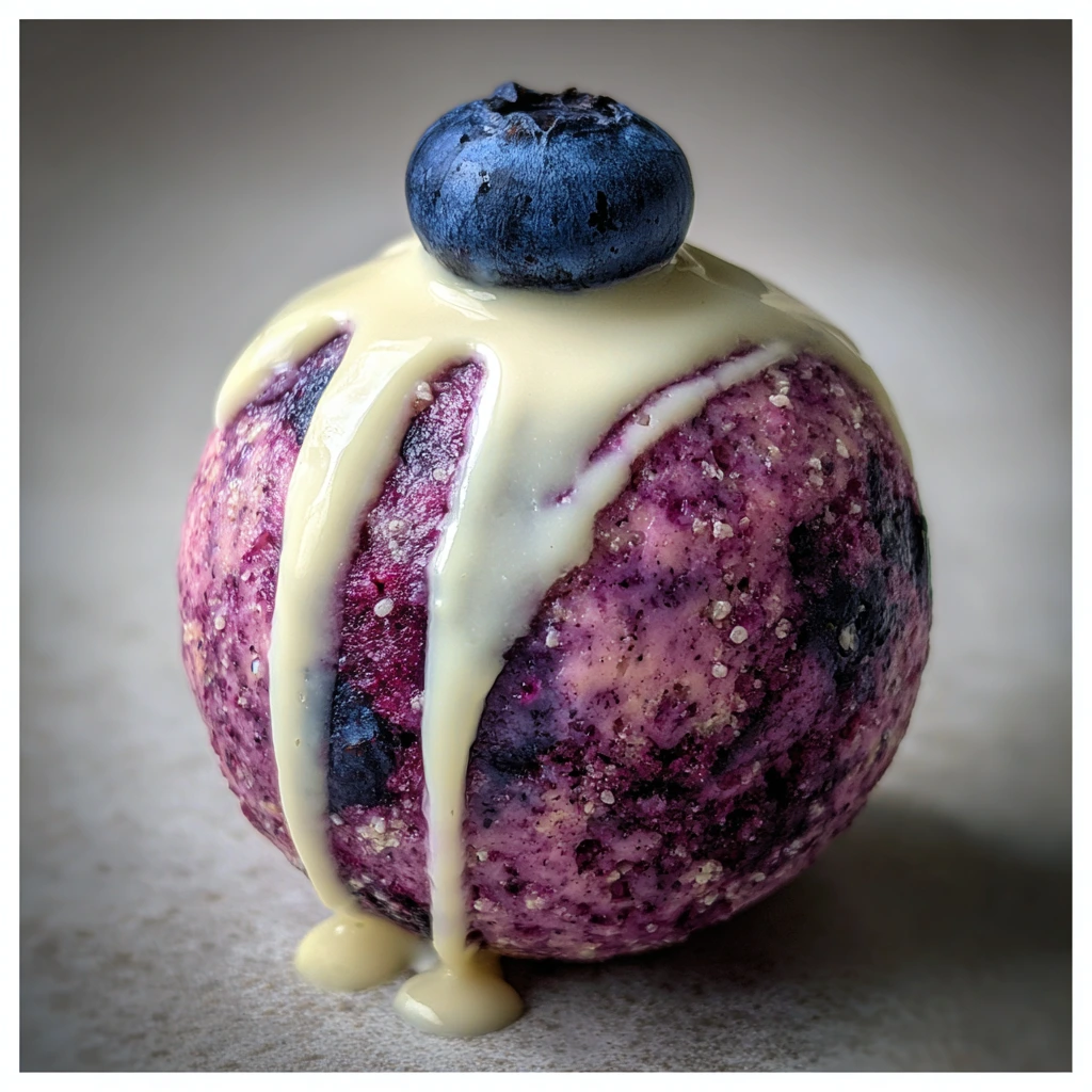 Deliciously Creamy Blueberry Cheesecake Protein Bites for Healthy Snacking