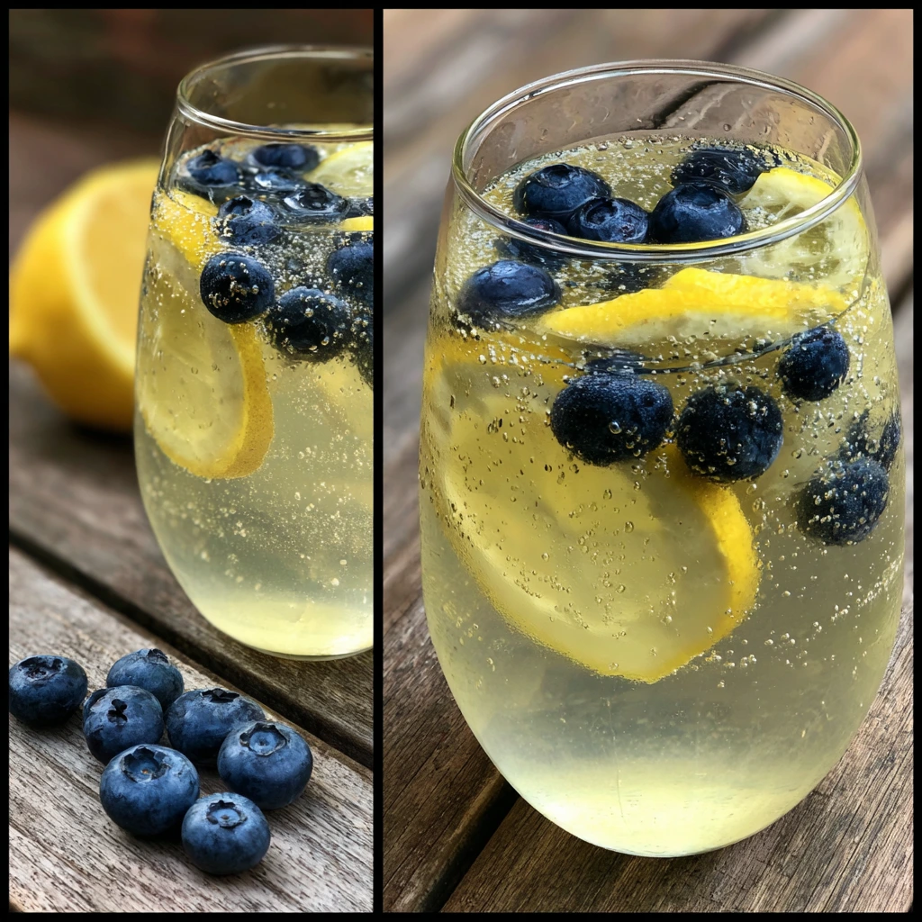Refreshing Blueberry Lemon Sangria with Citrus and Berries
