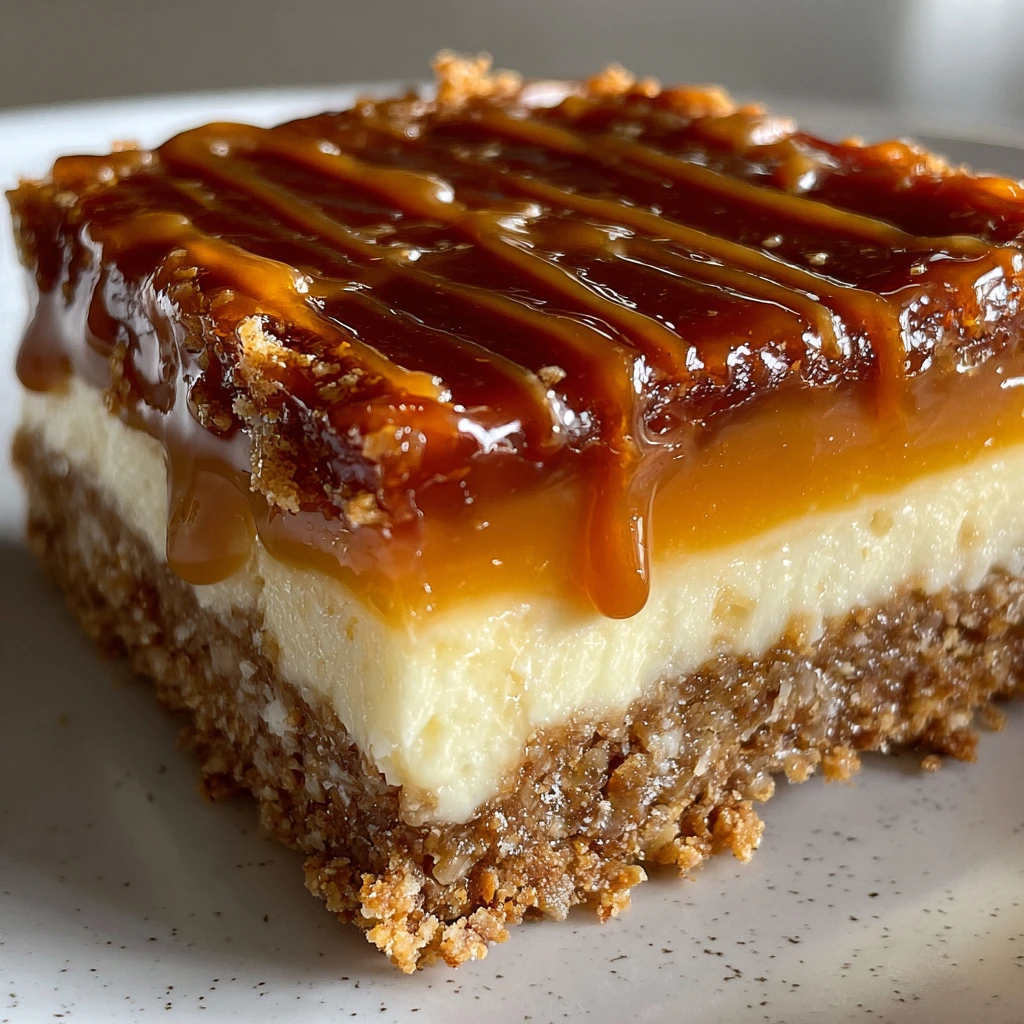 Decadent Butterfinger Caramel Bars with Chocolate and Peanut Butter