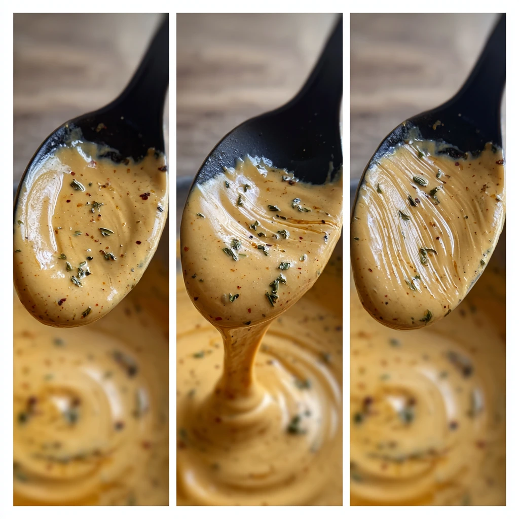 Irresistibly Creamy Cajun Sauce with Spicy Seasoning and Fresh Herbs