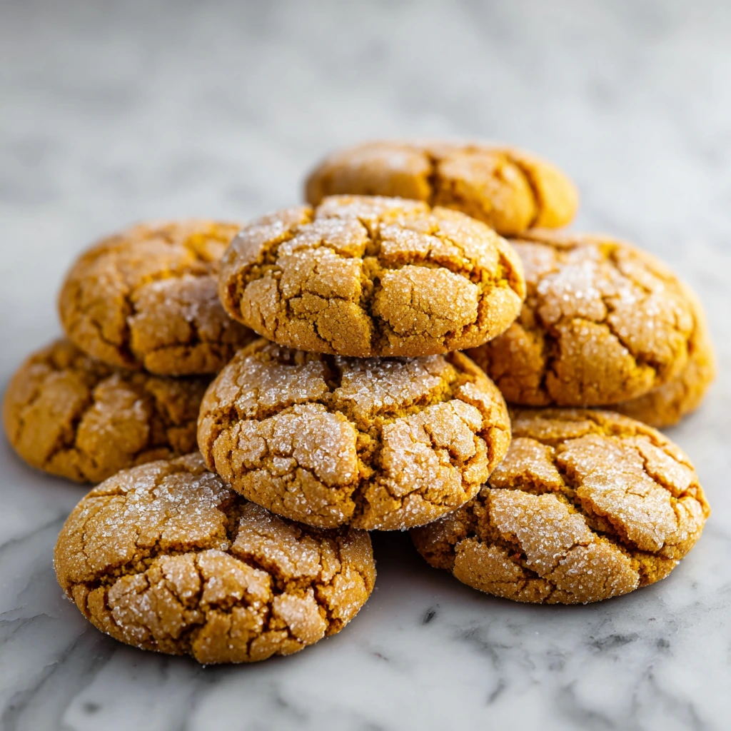 Deliciously Chewy Pumpkin Maple Crinkle Cookies with Fall Flavors