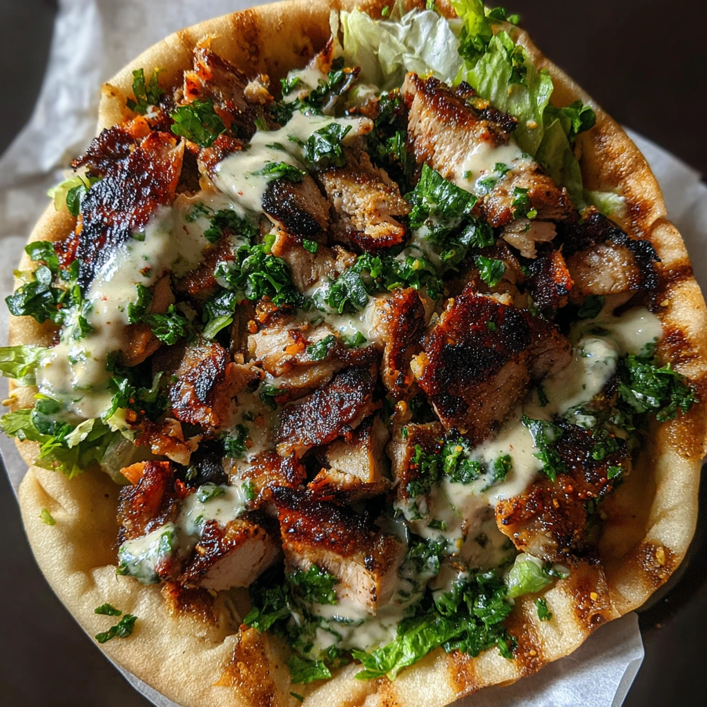 Savory Chicken Shawarma with Creamy Garlic Sauce for Perfect Wraps