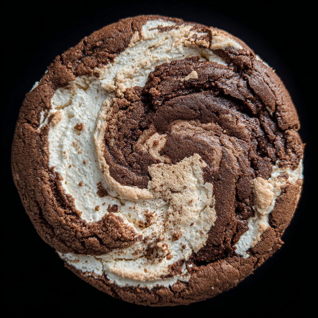 Decadent Chocolate Marshmallow Swirl Cookies with Gooey Chocolate and Fluffy Mallow
