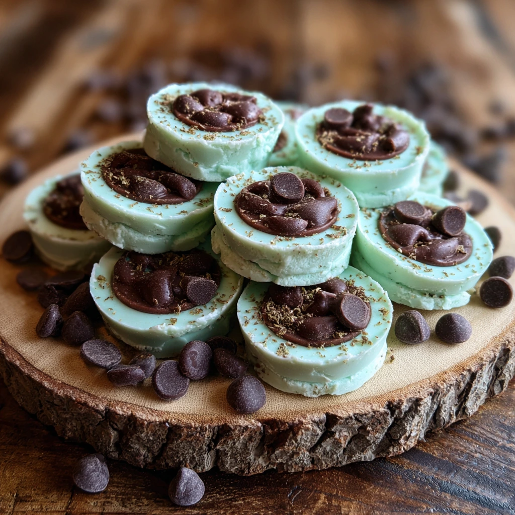 Decadent Chocolate Mint Cream Cheese Buttons with a Sweet Surprise