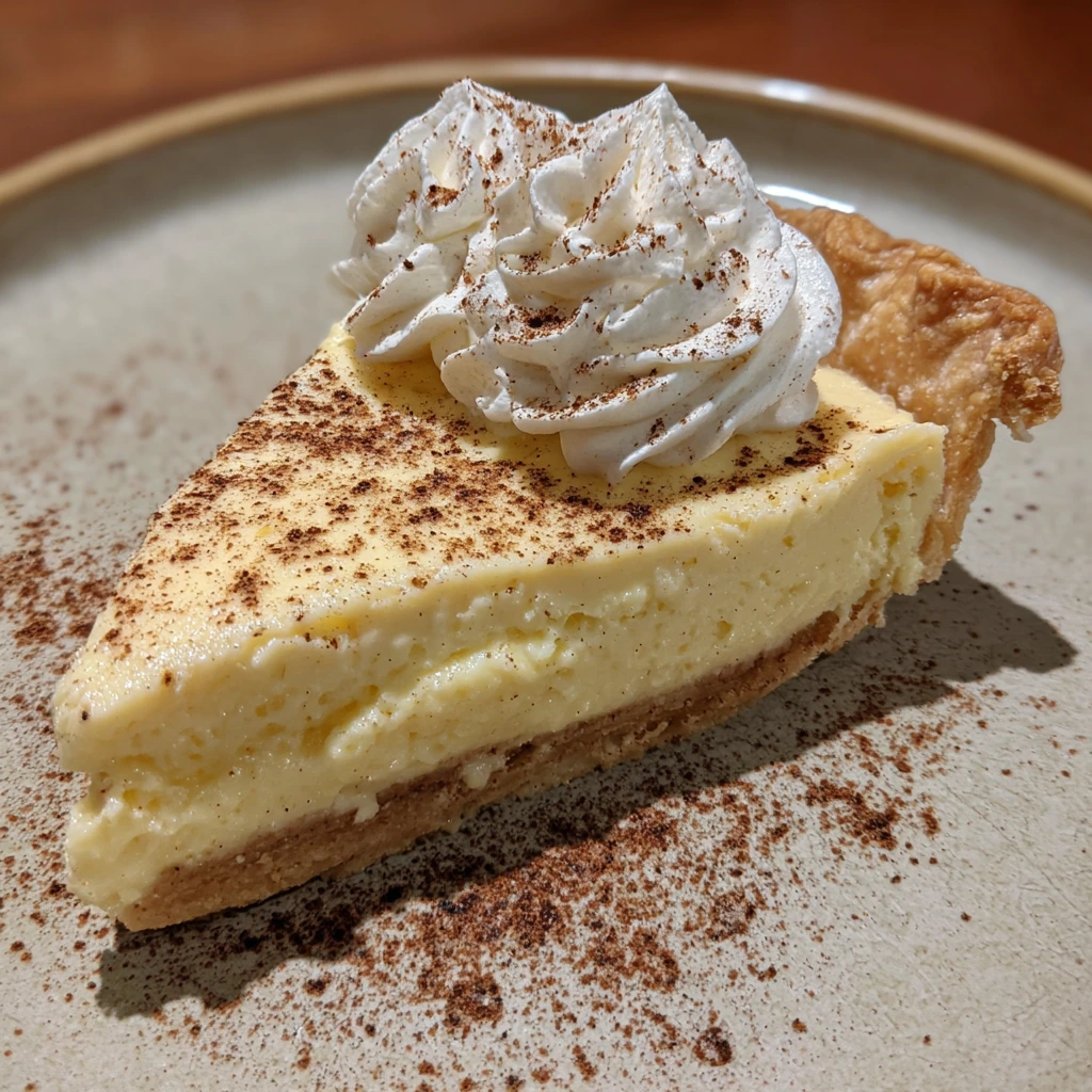 Heavenly Christmas Eve Cinnamon Vanilla Custard with a Touch of Nutmeg