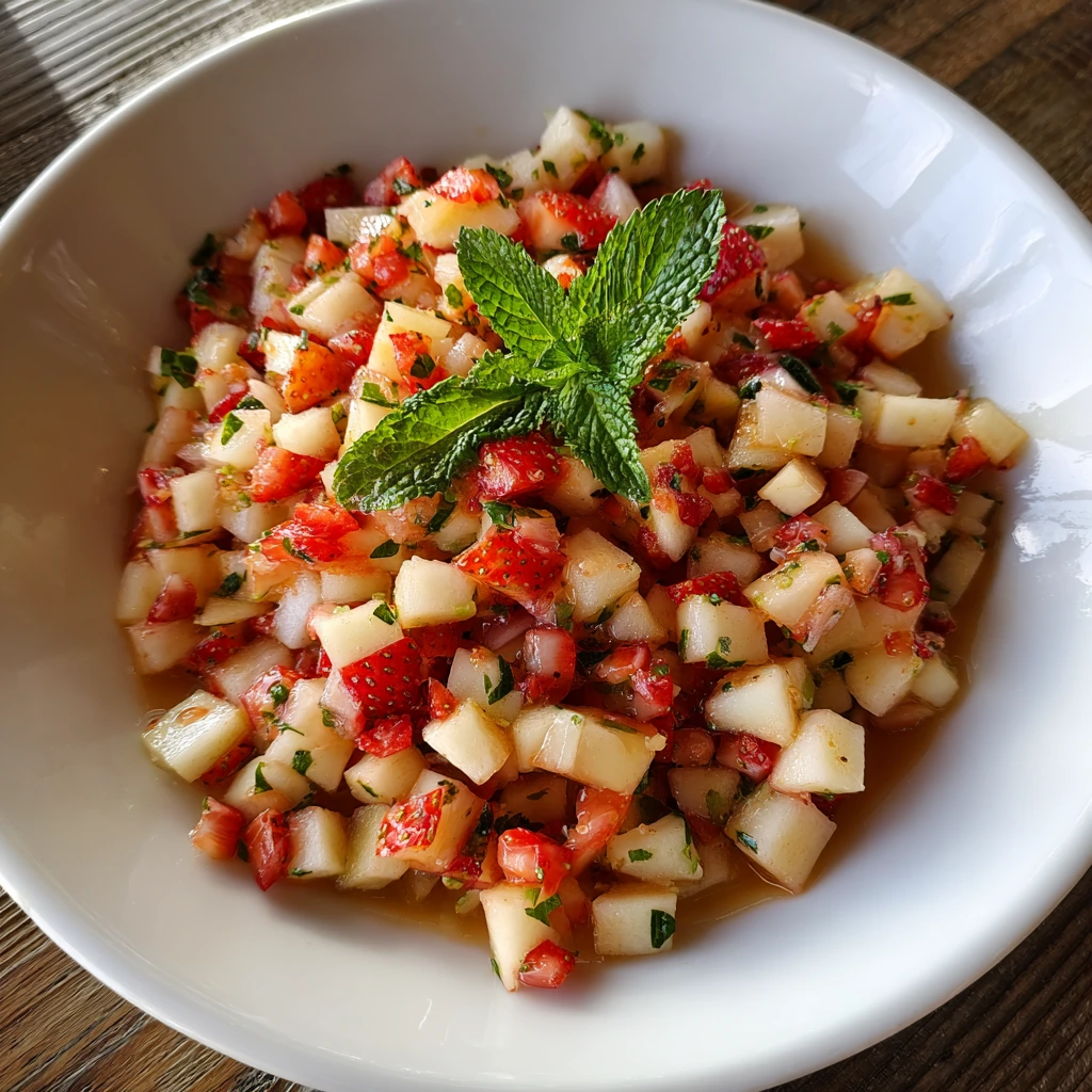 Crispy Cinnamon Chips with Refreshing Fresh Apple Salsa for All Occasions