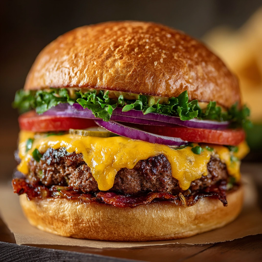 Irresistibly Juicy Crack Burgers with Sweet BBQ Sauce and Crunchy Toppings