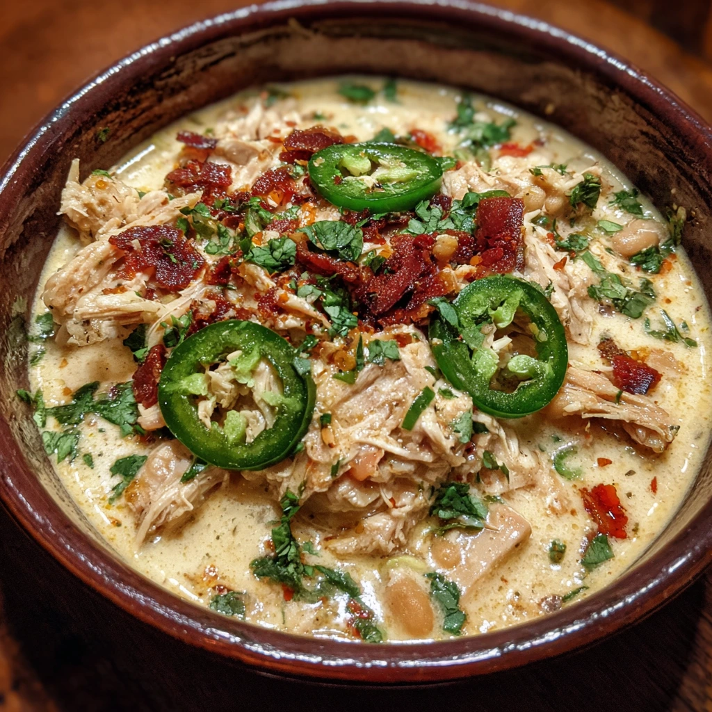 Creamy Jalapeño White Chicken Chili for Cozy Evenings with a Kick
