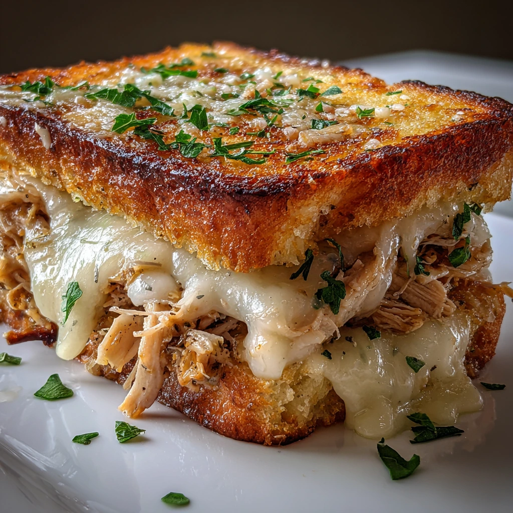 Irresistibly Delicious Garlic Chicken Sandwich with Creamy Avocado and Fresh Veggies