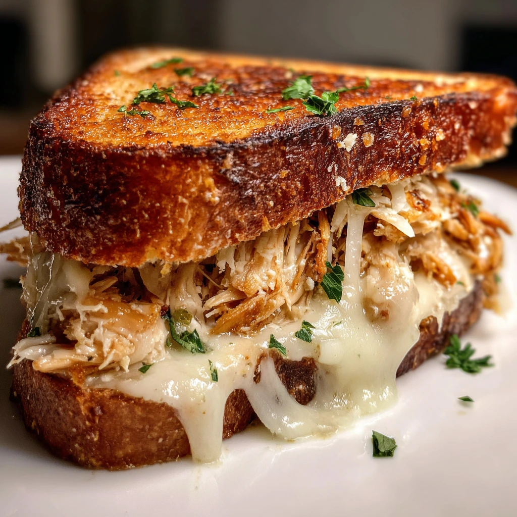 Irresistibly Delicious Garlic Chicken Sandwich with Creamy Avocado and Fresh Veggies