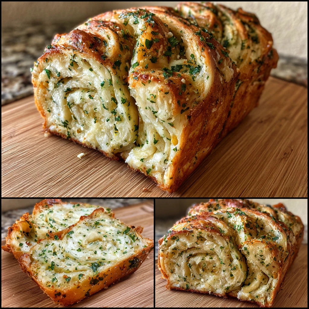 Deliciously Easy Swirled Garlic Herb and Cheese Bread Recipe for All Occasions