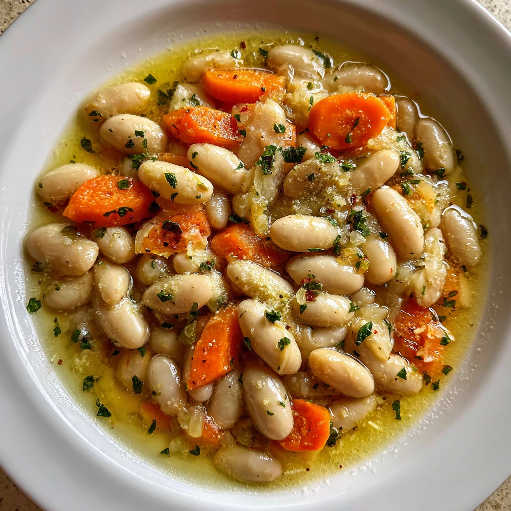 Deliciously Creamy Fasolatha: Traditional Greek White Bean Soup with Vegetables