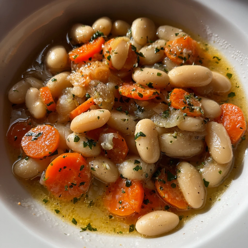 Deliciously Creamy Fasolatha: Traditional Greek White Bean Soup with Vegetables