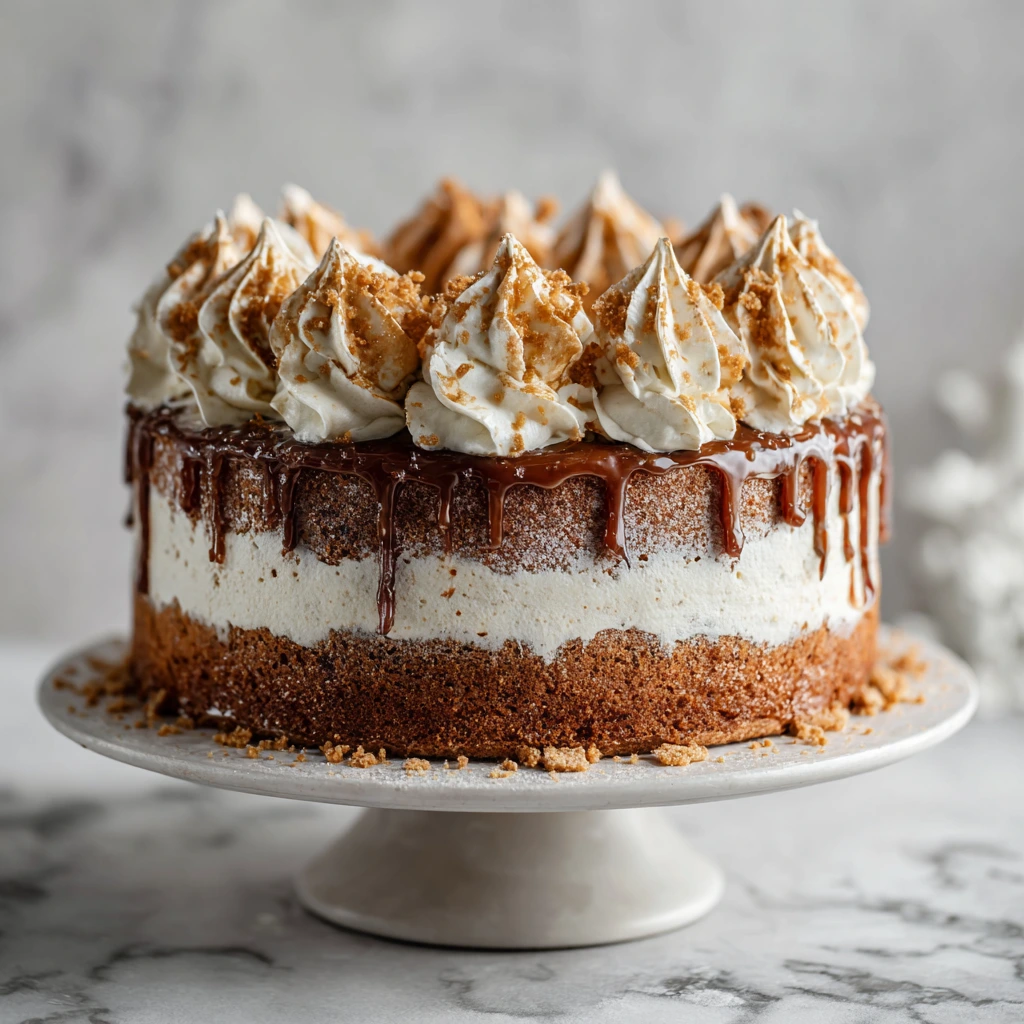 Deliciously Spiced Festive Gingerbread Cake with a Creamy Frosting