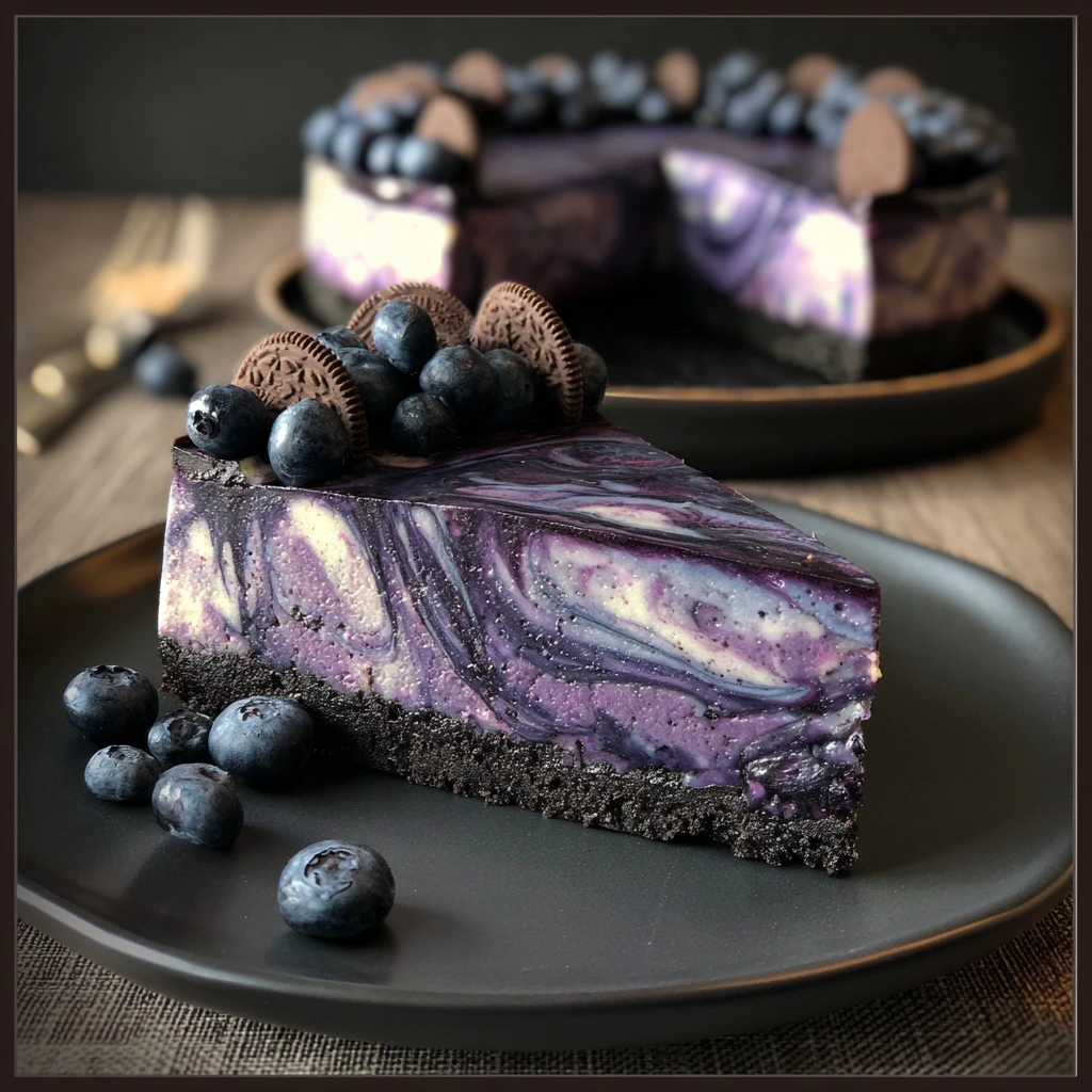 Decadent Blueberry Cheesecake Filled Delights with Creamy Topping