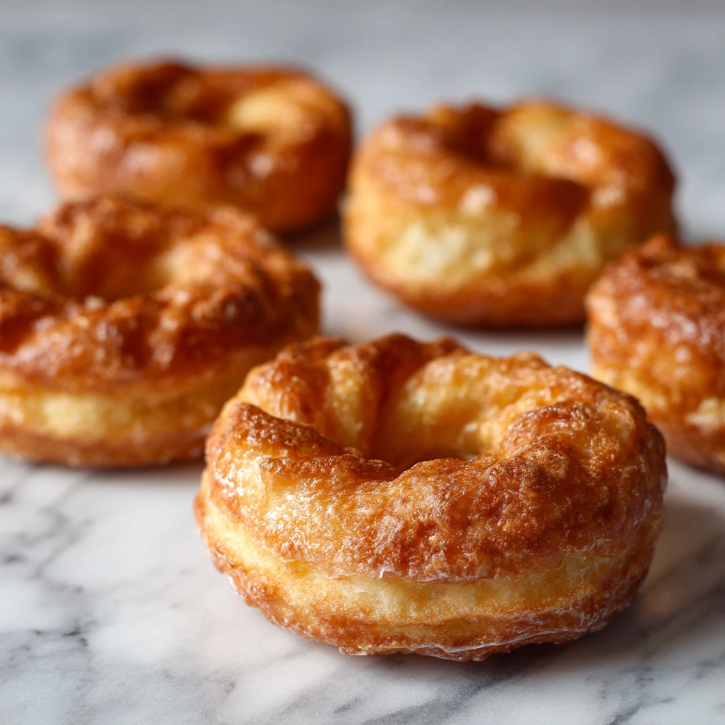 Fluffy Twist Donuts with Cinnamon Sugar and Creamy Glaze