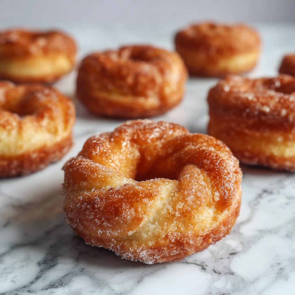 Fluffy Twist Donuts with Cinnamon Sugar and Creamy Glaze
