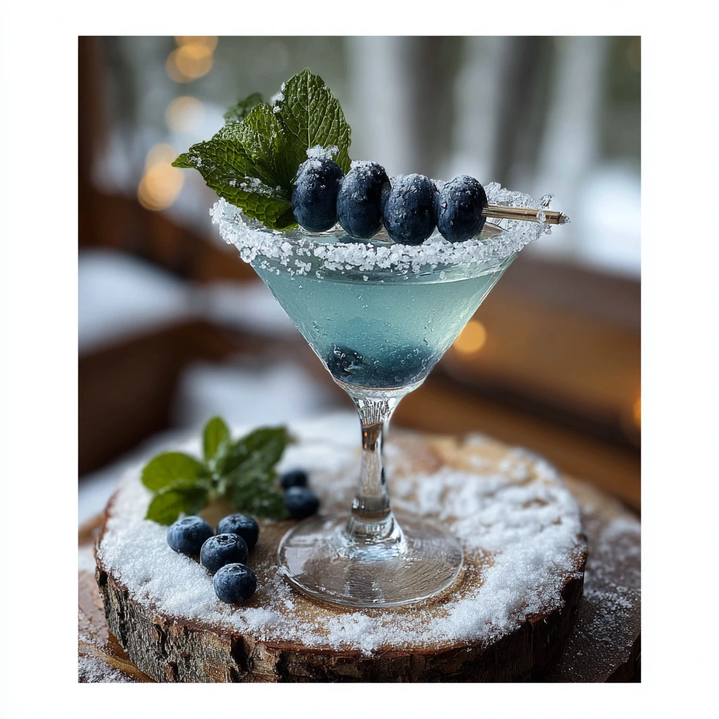 Frostbite Blueberry Martini: A Chillingly Sweet and Tangy Cocktail Delight