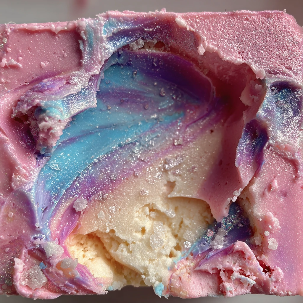 Galactic Cotton Candy Fudge: Sweet, Silky, and Colorful Confections