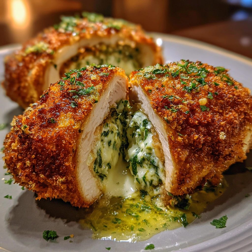 Irresistibly Flavorful Garlic Butter Chicken Kiev with Fresh Herbs