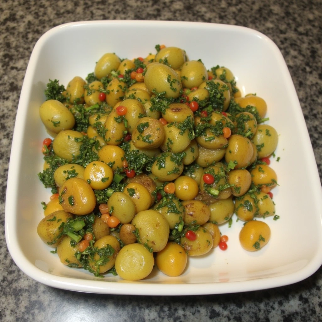 Garlic Herb Veggies - tertiary view