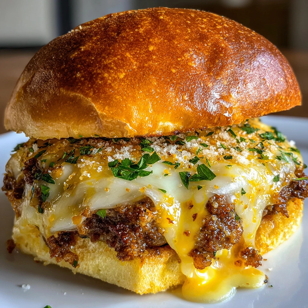 Savory Garlic Parmesan Cheeseburger Bombs for Ultimate Snack Bliss