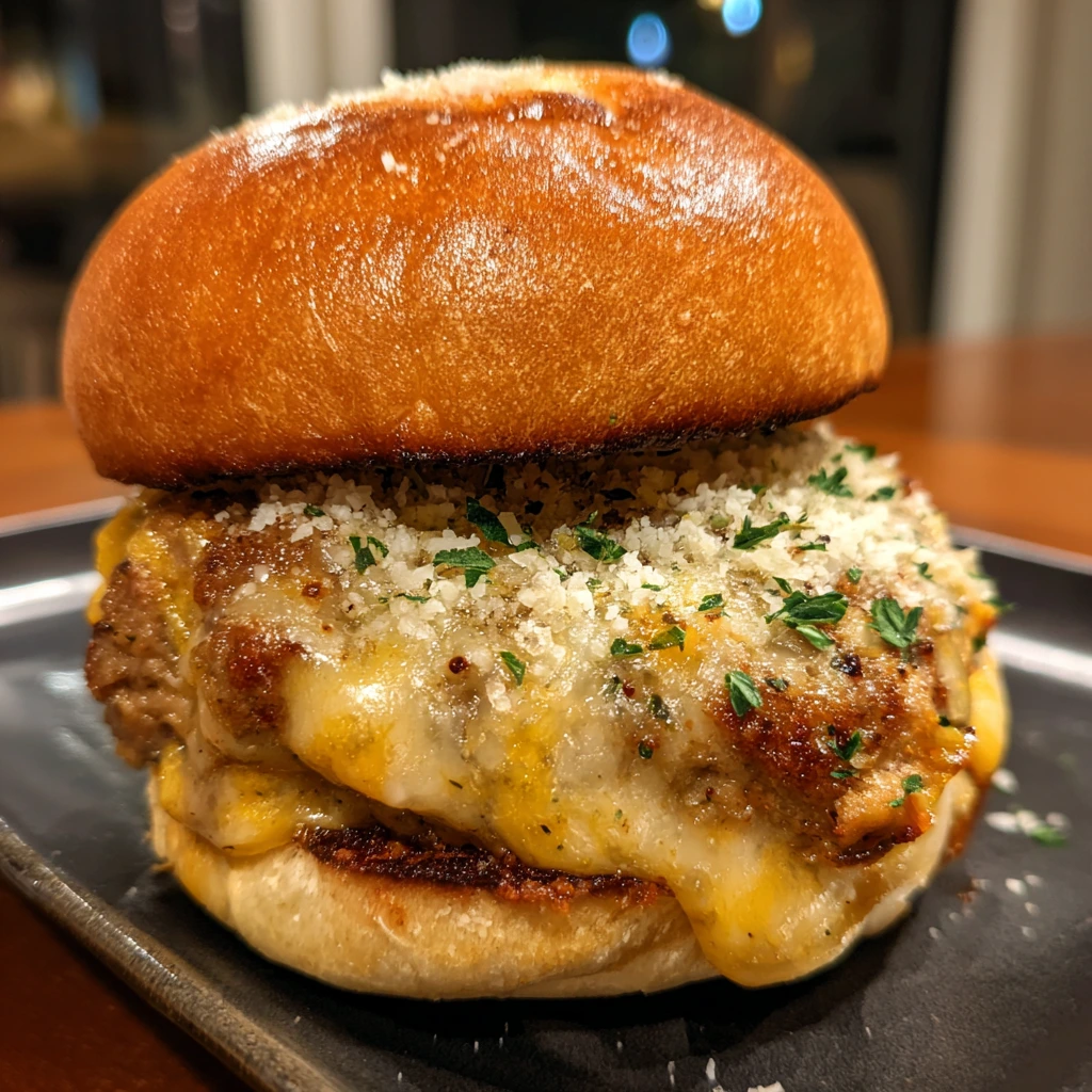 Savory Garlic Parmesan Cheeseburger Bombs for Ultimate Snack Bliss