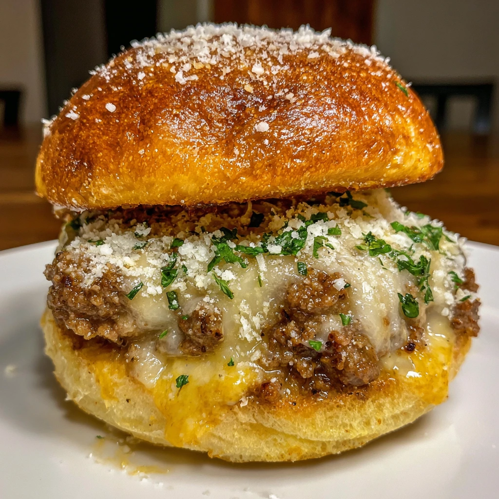 Savory Garlic Parmesan Cheeseburger Bombs for Ultimate Snack Bliss