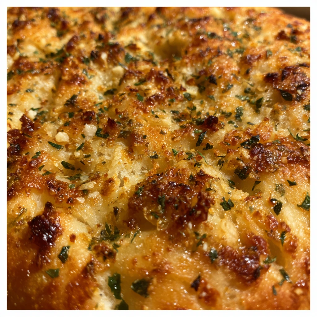 Heavenly Garlic Parmesan Focaccia Bread with Aromatic Herbs