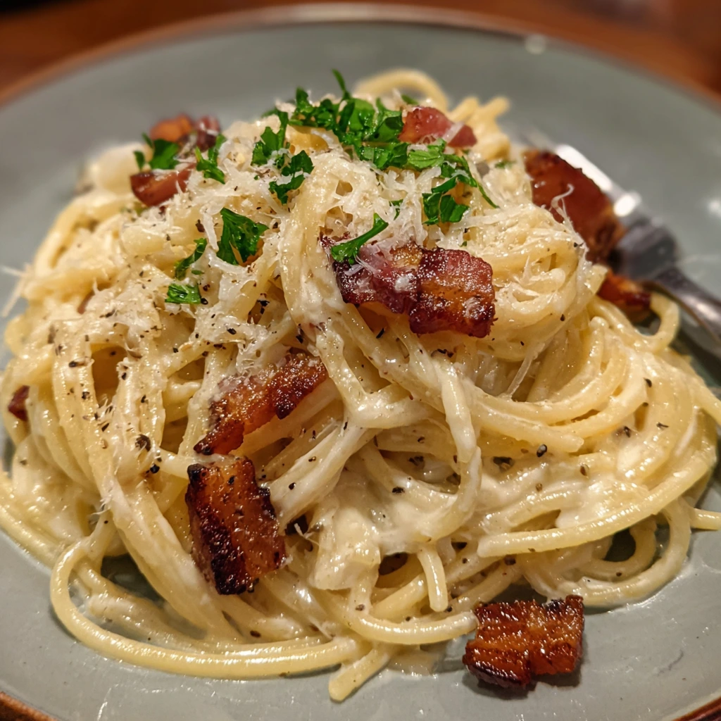Gordon Ramsay's Rich and Creamy Classic Carbonara with Bacon and Pecorino