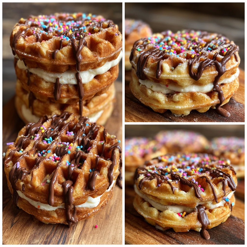 Deliciously Guilt-Free Fluffy Donut Chaffles for Sweet Cravings