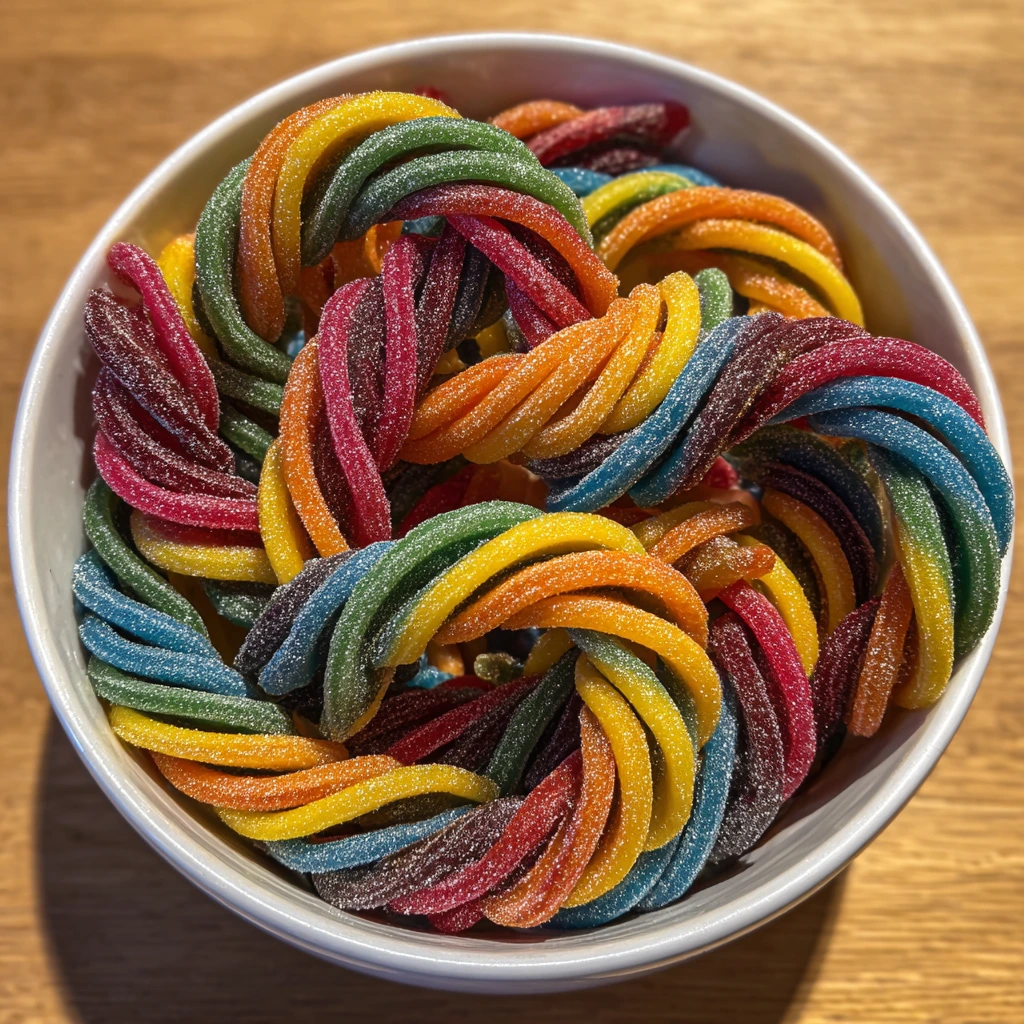 Deliciously Chewy Homemade Kool-Aid Licorice Ropes with a Vibrant Twist